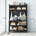 thumbnail image 2 of Metal Kitchen Cabinet | Easy Put-and-Take with Double Open Doors | Strong Metal Bearing 250KG | Reduce Kitchen Clutter, 2 of 5