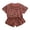 AB549 Orange, variant on Bainana Toddler Girls 2 Pieces Outfit Set Leopard Print Short Sleeve Crew Neck Tops And Shorts Set Soft Leisure Little Girls Holiday School Street Playwear Size 2-3 Years Beige