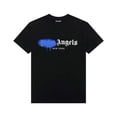 thumbnail image 1 of PALM Palm Angel ANGELS21SS letras de graffiti disueltas LOGO suelta cuello redondo camiseta de manga corta verano para hombresGraffiti De Letras Azul Negro, 1 of 5