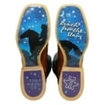 thumbnail image 5 of Tin Haul Womens Wish Upon A Star Square Toe Cowboy  Mid Calf Boots, 5 of 5