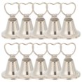 thumbnail image 1 of 10pcs Wedding Bells Metal Table Number Holders Picture Holders Wedding Card Clips(Random Style), 1 of 8