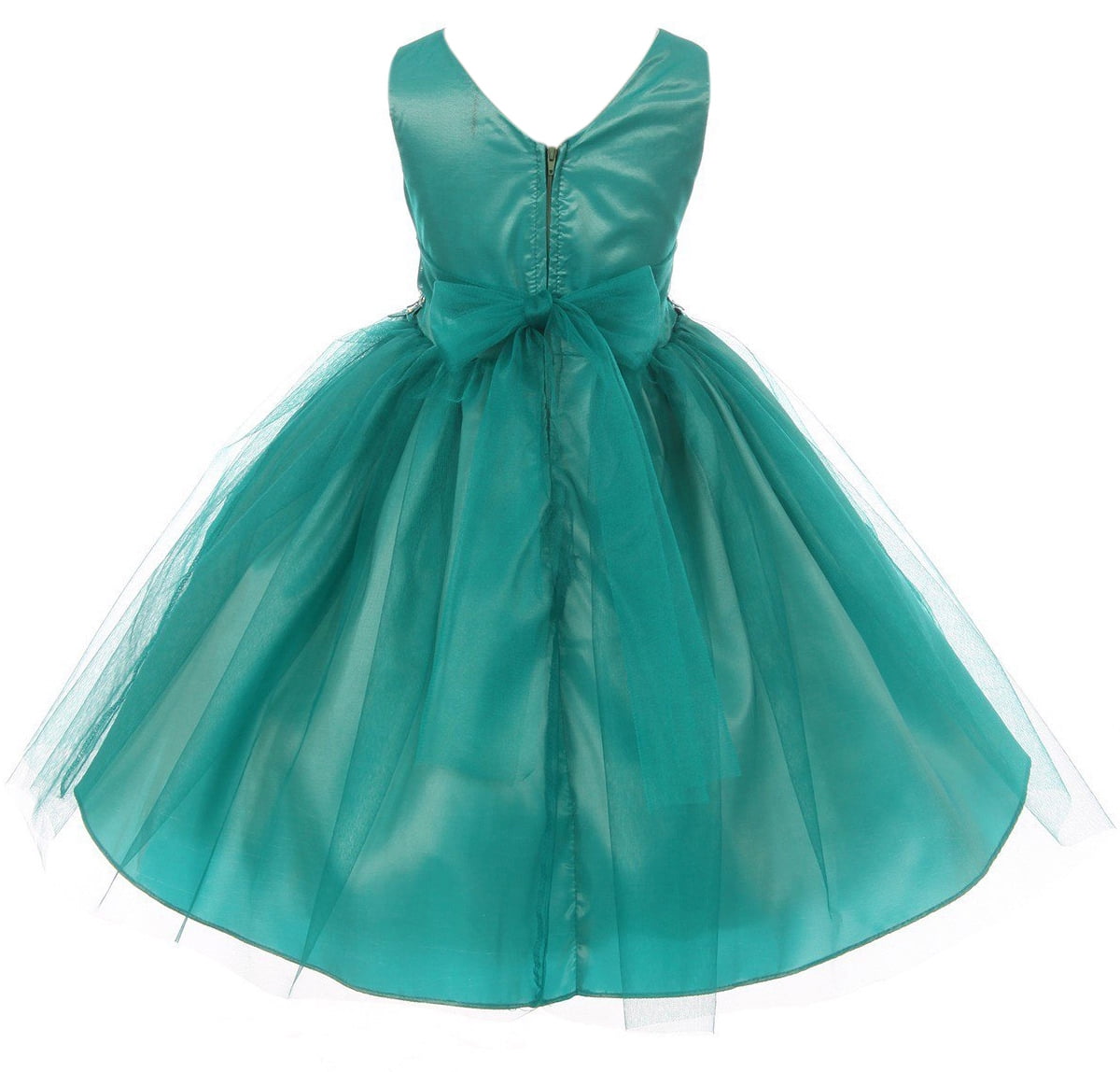 Toddler Girls' Embroidered Rhinestone Ribbon Junior Bridesmaid Flower Girl Dress Jade Size XL (G3592G) - Walmart.com Toddler Girls' Embroidered Rhinestone Ribbon Junior Bridesmaid Flower Girl Dress Jade Size XL (G3592G) - Walmart.com