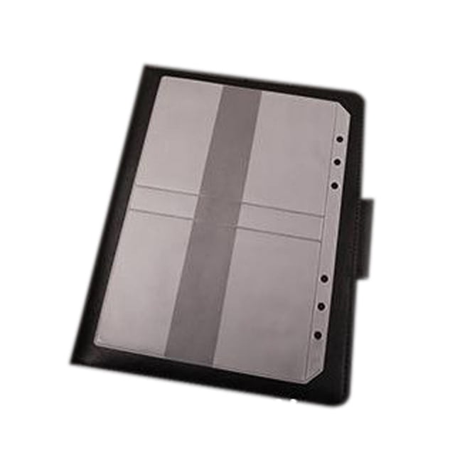 braveheart A5 A6 A7 PVC Transparent File Card Storage file storage bags Bag Zipper Case Organizer for Notebook