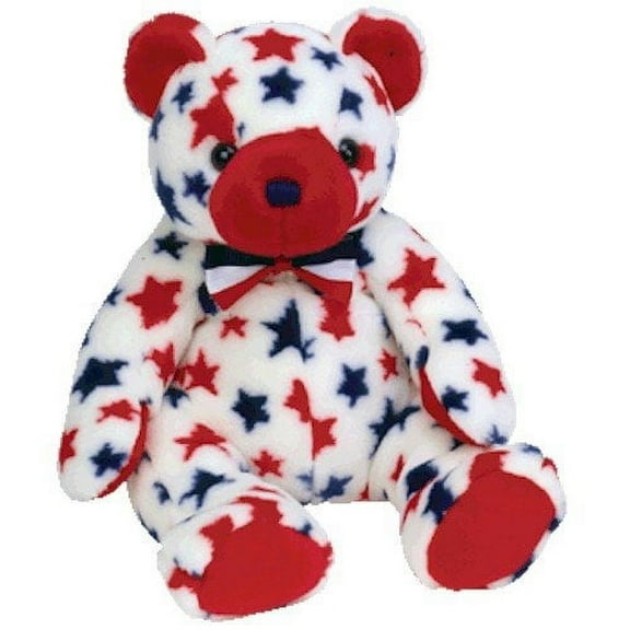 Ty Beanie Buddies Red - Bear
