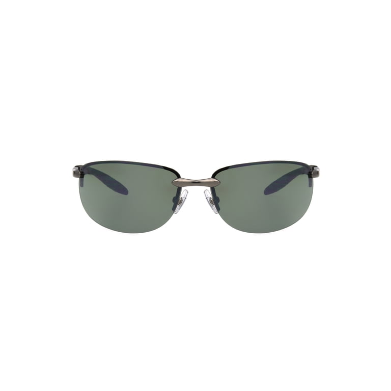Foster Grant Rimless Sport Sunglasses, Gunmetal photo 1