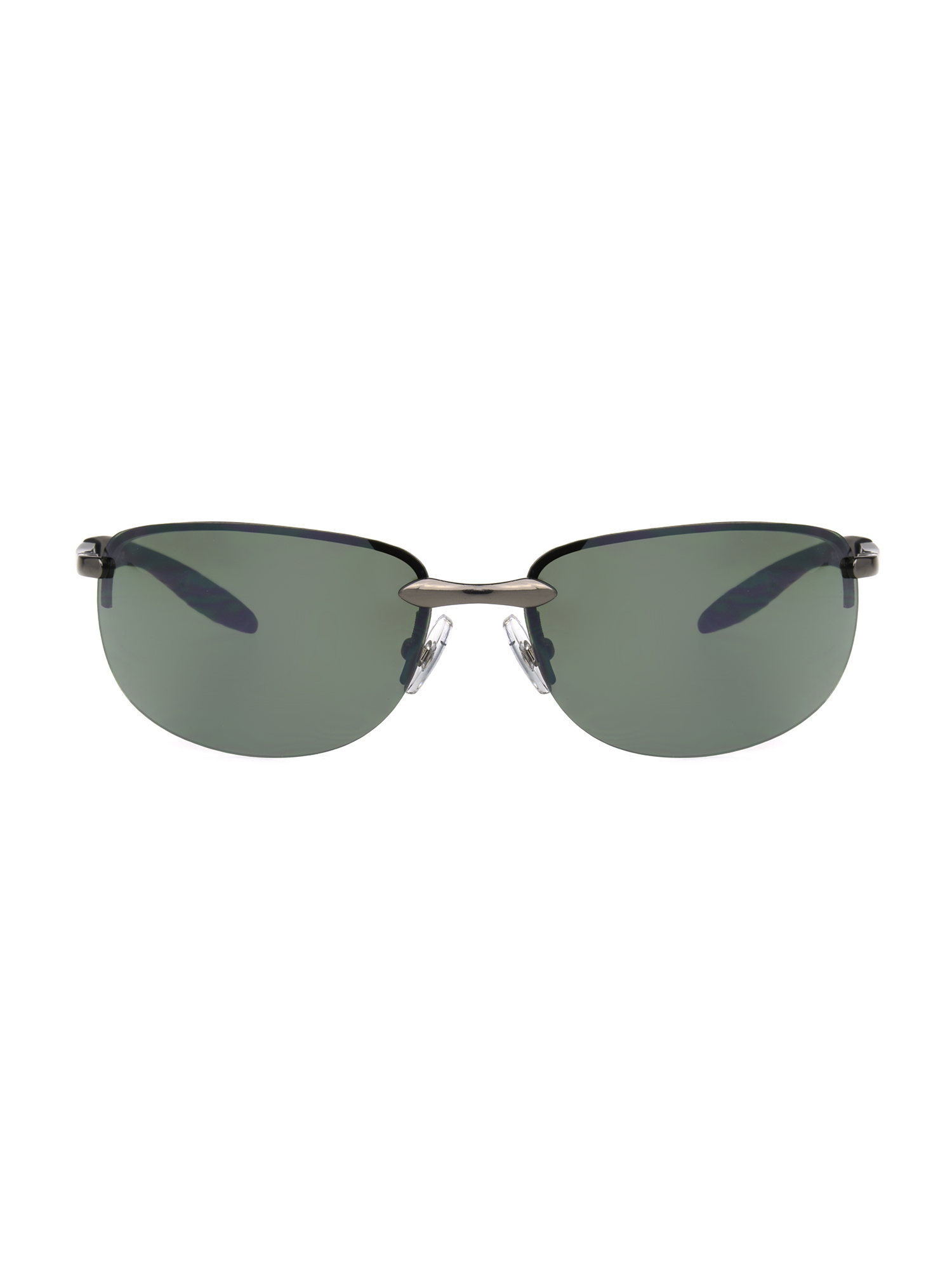 Foster Grant Men's Rimless Sport Sunglasses Gunmetal