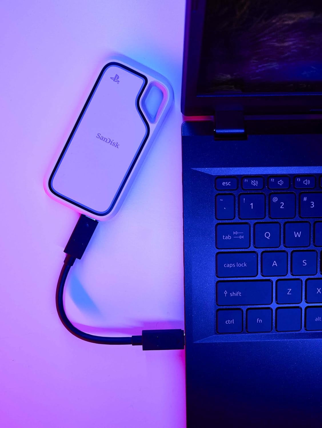 SanDisk Extreme® Portable SSD 1To for PlayStation®5 Console and PC
