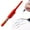 B, variant on Long Head Deep Hole Marker Pens, 20mm Deep Reach Markers, Permanent Markers Carpenter Ink Marker Pens, Waterproof Construction Markers Marking Tool, Metal Marking Pen, Long Nose Marker (45MM BK)
