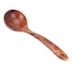 thumbnail image 5 of Cucharas redondas de mango largo, cucharas de madera, cuchara de cocina de teca, cucharas de sopa de 9,8x2,9 pulgadas para cocinar sopa, agitador para cocina LYUMO Ollas, 5 of 6