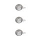 thumbnail image 1 of Sonducket Coolcamp Outdoor Bowl 300ml Vajilla para acampar con asa Hogar Boca ancha Cocinar Utensilios de cocina resistentes al calor Plata Plata 3piezas Sonducket CBP227036, 1 of 6