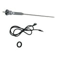 thumbnail image 2 of JUNWELL Universal Retractable Car Radio Antenna FM/AM Amplifier Aerials Whip Mast Auto Roof, 2 of 8