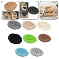 thumbnail image 6 of Waterproof Hanging Basket Chair Cushion Round Papasan Seat Pad Comfortable Breathable Wear-Resistant Pressure Relief for Indoor Outdoor Rocking Chairs Living Room Patio Furniture 23.62x23.62in, 6 of 11