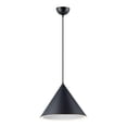 thumbnail image 1 of ET2 Lighting E20086-BK Abyss 1-Light LED Pendant - Black, 1 of 2