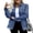 J Blue, variant on Chase Secret Women Denim Jacket Casual Long Boyfriend Distresse Jean Jacket Petite - Size L