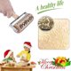 thumbnail image 3 of Rodillo de madera de Navidad, rodillos de madera para hornear galletas en relieve Afortunado Sencillez, 3 of 5