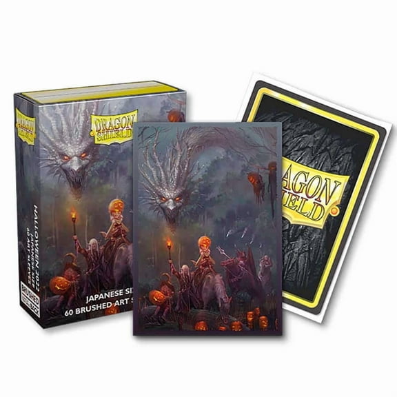 Dragon Shield Sleeves: Ltd Edition Halloween 2022 Japanese Size Sleeves 60 ct.