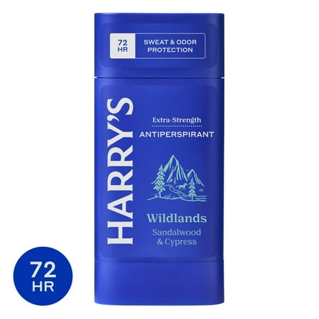 Harry's Extra-Strength Antiperspirant Deodorant for Men, Sweat and Odor Protection, Wildlands, 2.5 oz