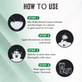 thumbnail image 3 of NISHA Mustache & Beard Cream Hair Color For Men, 100% Gray Coverage In 10 Minutes, Black Brown, 1.35 Oz, 3 of 8