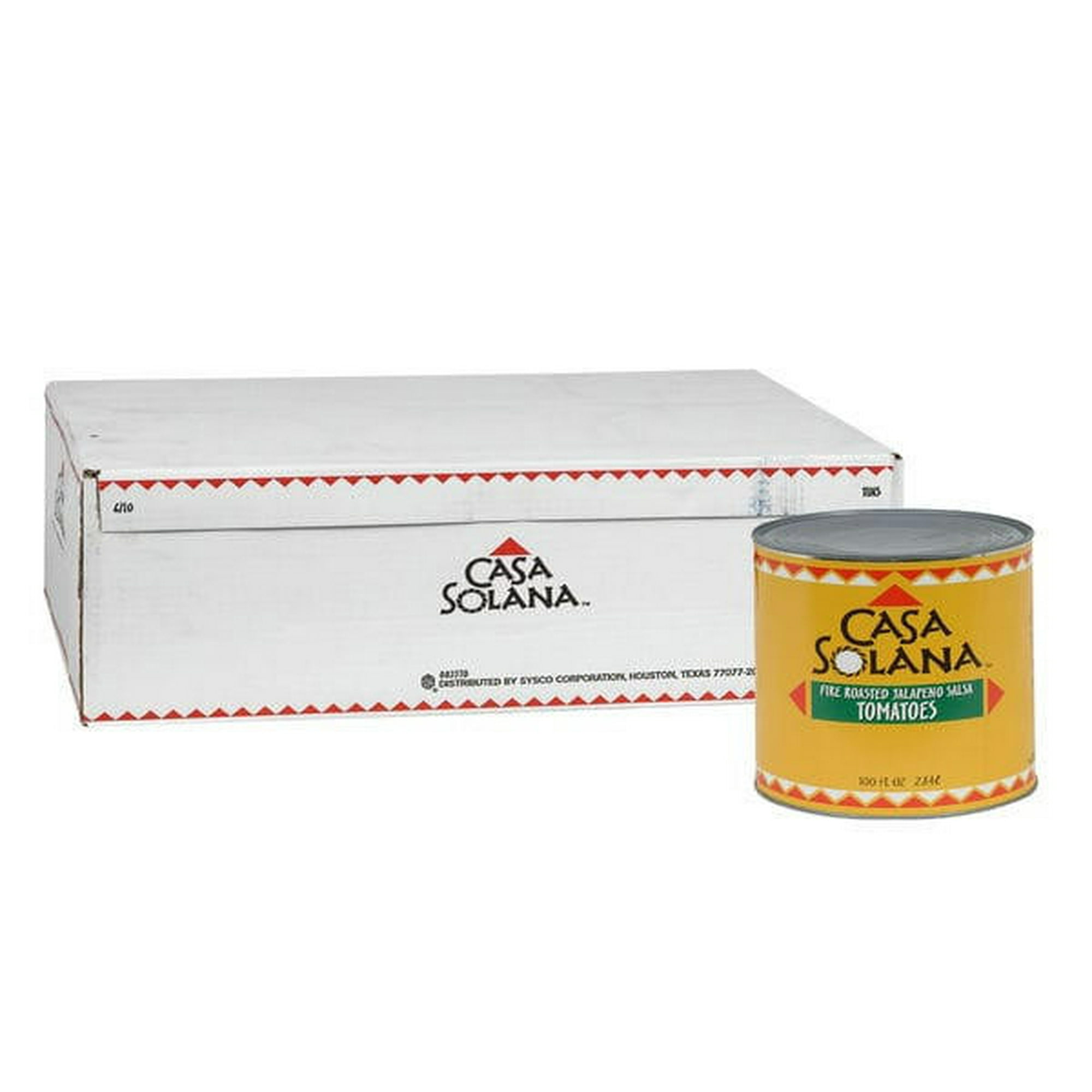 Casa Solana Tomato Jalapeno Fire Roasted 2.84L/96 ounces (6/Case) -  Walmart.ca