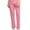 Pink, variant on Maean Women's Straight Wide Leg Pants Casual Loose Elastic Waist Drawstring Trendy Comfy Work Trousers