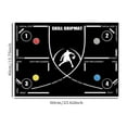 thumbnail image 3 of Basketball Training Mat Non-Slip Rubber Basketball Pads Floor Mat for Players Dribble Control Ball Control Dribbling Quiet Sports Support Training, 3 of 7