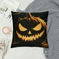 thumbnail image 2 of Patifu Nightmare Before Christmas  Square Throw Pillow Case Decorative Cushion Cover Pillowcover for Sofa  Halloween Throw Pillow Covers (9) 24x24in, 2 of 5