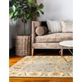 thumbnail image 4 of Rugs.com Aditi Collection Rug – 10' x 13' Light Blue Low Rug Perfect For Living Rooms, Large Dining Rooms, Open Floorplans, 4 of 9