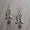 11#Pentagram Moon Amethyst, variant on Colorful Pentagram Pendant Earrings Dangle Hook Drop Women Boho Witchy Jewelry-11#Pentagram Moon Amethyst