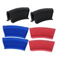 thumbnail image 3 of SHOWERORO 3 Pairs of Saucepan Handle Covers Silicone Heat Resistant for Cooking, 3 of 5