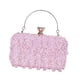 thumbnail image 3 of Bolso de mano para mujer, estilo vintage, para banquetes, para boda Rosa, 3 of 9