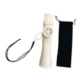 thumbnail image 4 of Flauta Kazoo Instrumento musical Conveniente con cuerda para el cuello Buen compañero Fácil de Blanco, 4 of 9