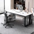 thumbnail image 4 of Standing Storage Office Desk Reception Drawers Executive Floor Computer Desks Luxury European Mesa De Computador Home Furniture My Lux Decor Round, 4 of 34