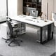 thumbnail image 4 of Standing Storage Office Desk Reception Drawers Executive Floor Computer Desks Luxury European Mesa De Computador Home Furniture My Lux Decor Round, 4 of 34