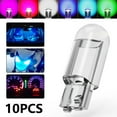 thumbnail image 1 of Miuline 194 LED Car Bulb 3030 Chipset  T10 194 168 W5W LED Wedge Light Bulb 1.5W 12V License Plate Light Courtesy Step Light Trunk Lamp Clearance Lights, 1 of 9