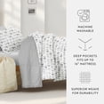thumbnail image 5 of Noble Linens 8 Piece Dorm Bedding Bundle, Comforter & Sheet Set, Pillows, Laundry Bag, 5 of 8