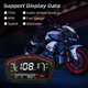 thumbnail image 4 of Tablero Digital para Motocicleta Panel Universal LED LCD VelocíMetro CuentakilóMetros 1,2,4 Cilindros, 4 of 5
