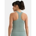 thumbnail image 3 of Avia Women's Seamless Mini Rib Corset Top, Sizes XS-XXXL, 3 of 5