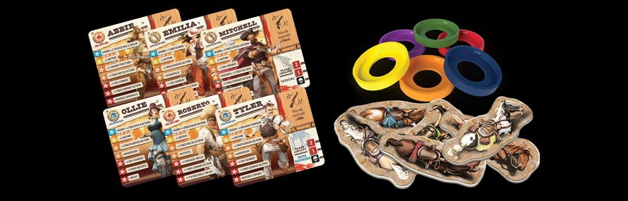 CMON Zombicide: Running Wild Board Game, 13 Miniatures, 6 Survivors, 1-6 Players