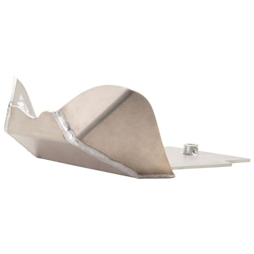 Tusk Aluminum Skid Plate Silver For Kawasaki KLX140R 2009, 2011-2024