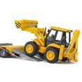 thumbnail image 3 of Bruder Toys MAN TGA Low Loader Truck with JCB Backhoe Loader on Trailer | 02776, 3 of 5