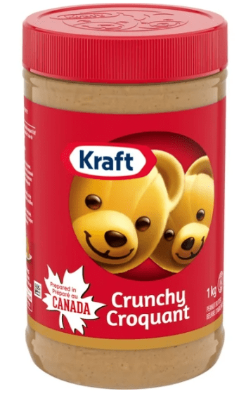 Kraft Crunchy Peanut Butter, 1kg (3 Pack)