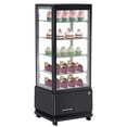 thumbnail image 1 of Commercial Display Refrigerator 3.5 Cu.Ft/98L Countertop  Refrigerated Cake Display Case, Automatic Defrosting,  Adjustable Shelves, Fridge with Digital Controller, LED Display, for Cafe, Bakery and R, 1 of 7