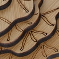 thumbnail image 4 of Juego De 6 Unidades De Posavasos De Bambú Para Taza De Té, Posavasos Con Aislamiento Térmico, Accesorio De Mesa Para Bebidas, 4 of 7
