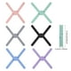thumbnail image 5 of Kearding Tapete de olla plegable resistente al calor aislamiento cruzado caliente mantel Anti-escaldado posavasos taza reutilizable mantel almohadilla Mostrada Verde Kearding HA059526-02, 5 of 6