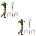thumbnail image 2 of Yuarrent 15 Pieces Golf Ball Tee Nail Body Tees Fitting Device Woman Professional Golfing Shaped Base Training Sport Stabilizer 2piezas, 2 of 4