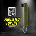 thumbnail image 6 of Slime Pepper Spray with Belt Clip, 16ft Range, Moss Keychain Slime Pepper Spray for Protection, Self Defense by Guard Dog Security, 1 pack, 6 of 8