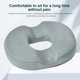 thumbnail image 4 of Cojín de asiento con forma de donut, cojín de donut para oficina en casa, para aliviar el dolor del coxis, 4 of 8