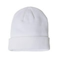thumbnail image 2 of Champion Bonnet Côtelé, Taille Unique, Rouge Écarlate, 2 of 2