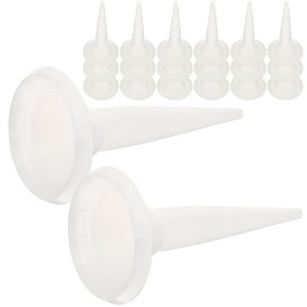 50 Pcs Hose Nozzle Furniture Tools Silicone Tip Mouth Caulk Applicator Caulking Replacement