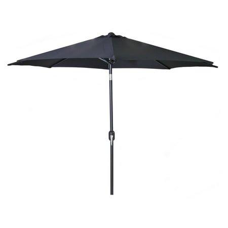 Jordan Manufacturing 9' Steel Market Umbrella, Multiple Colors